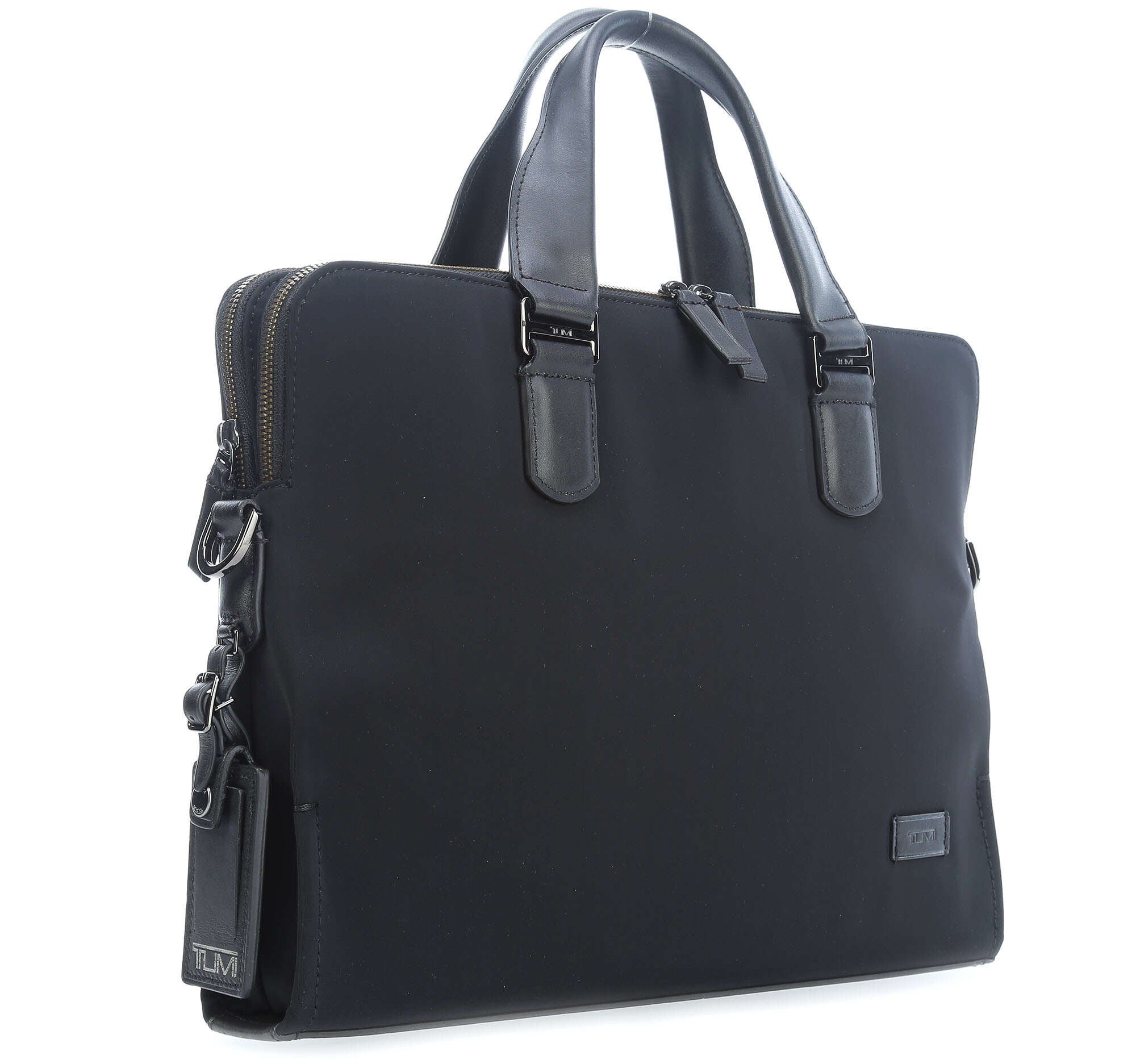tumi Harrison Nylon Seneca Briefcase black