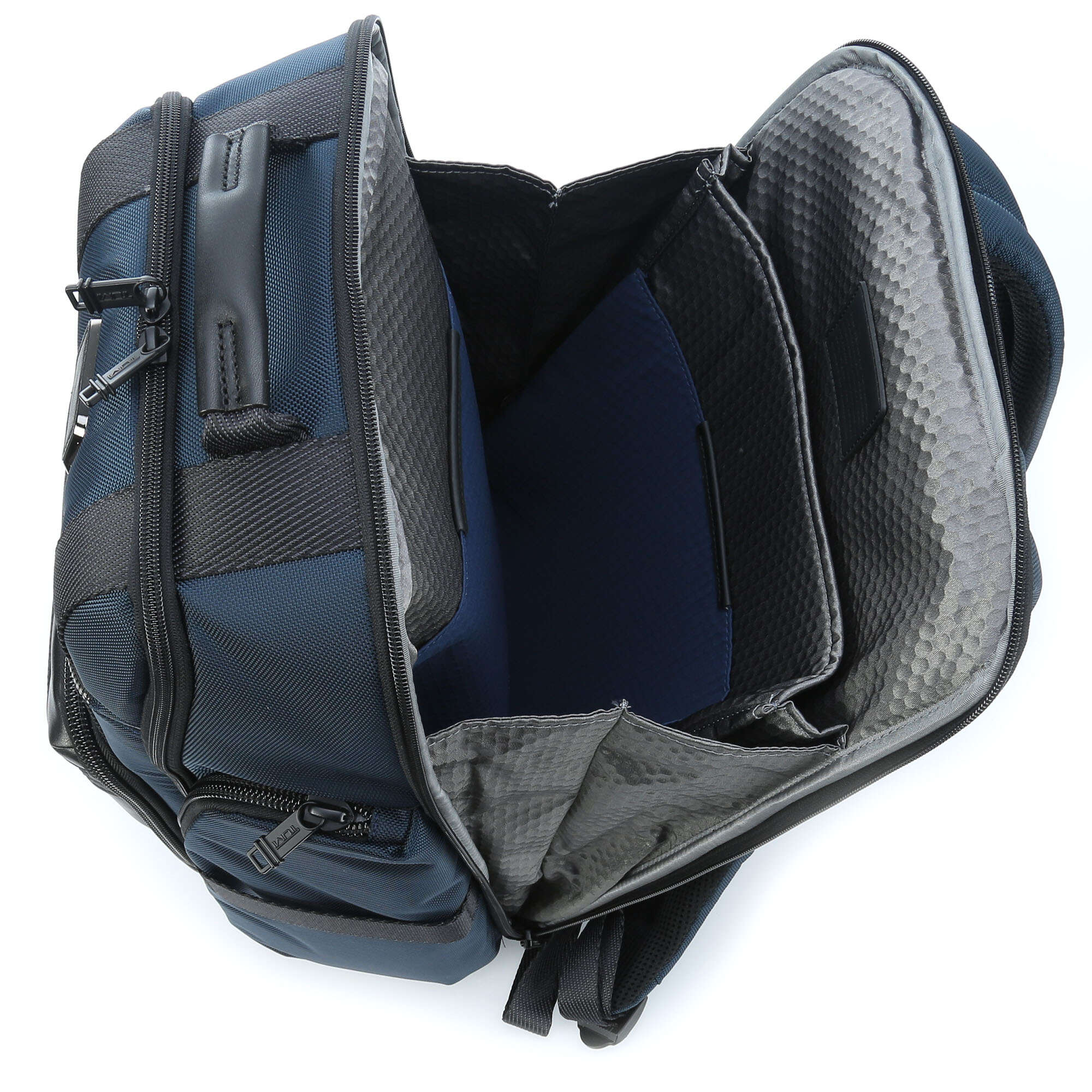 tumi Alpha Bravo Sheppard Deluxe Backpack navy