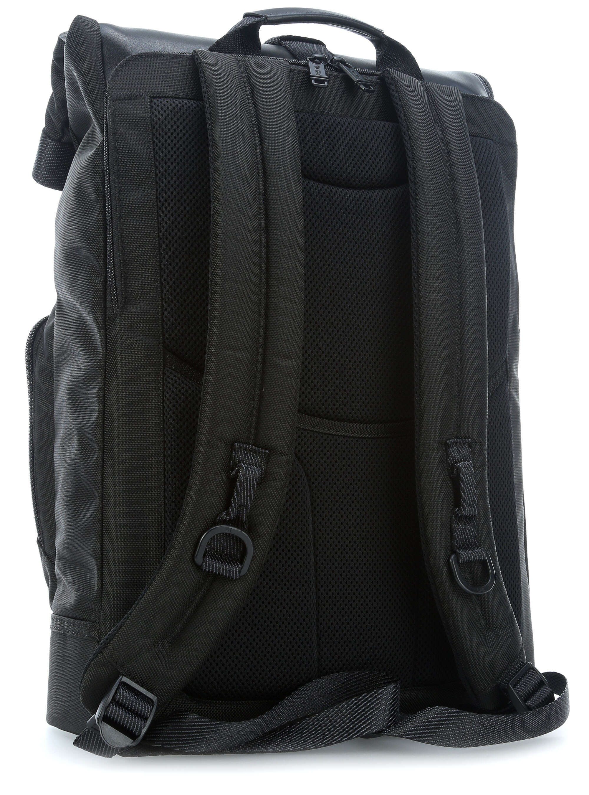tumi Alpha Bravo London Rolltop backpack black