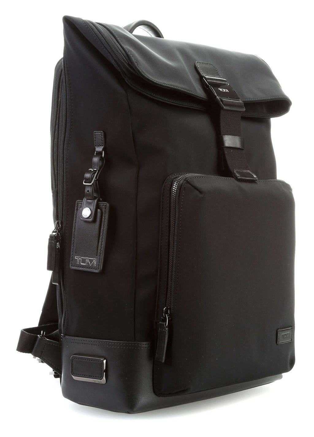 tumi Harrison Oak Rolltop backpack black