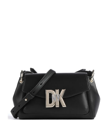 DKNY Milano Downtown Crossover taske black/gold