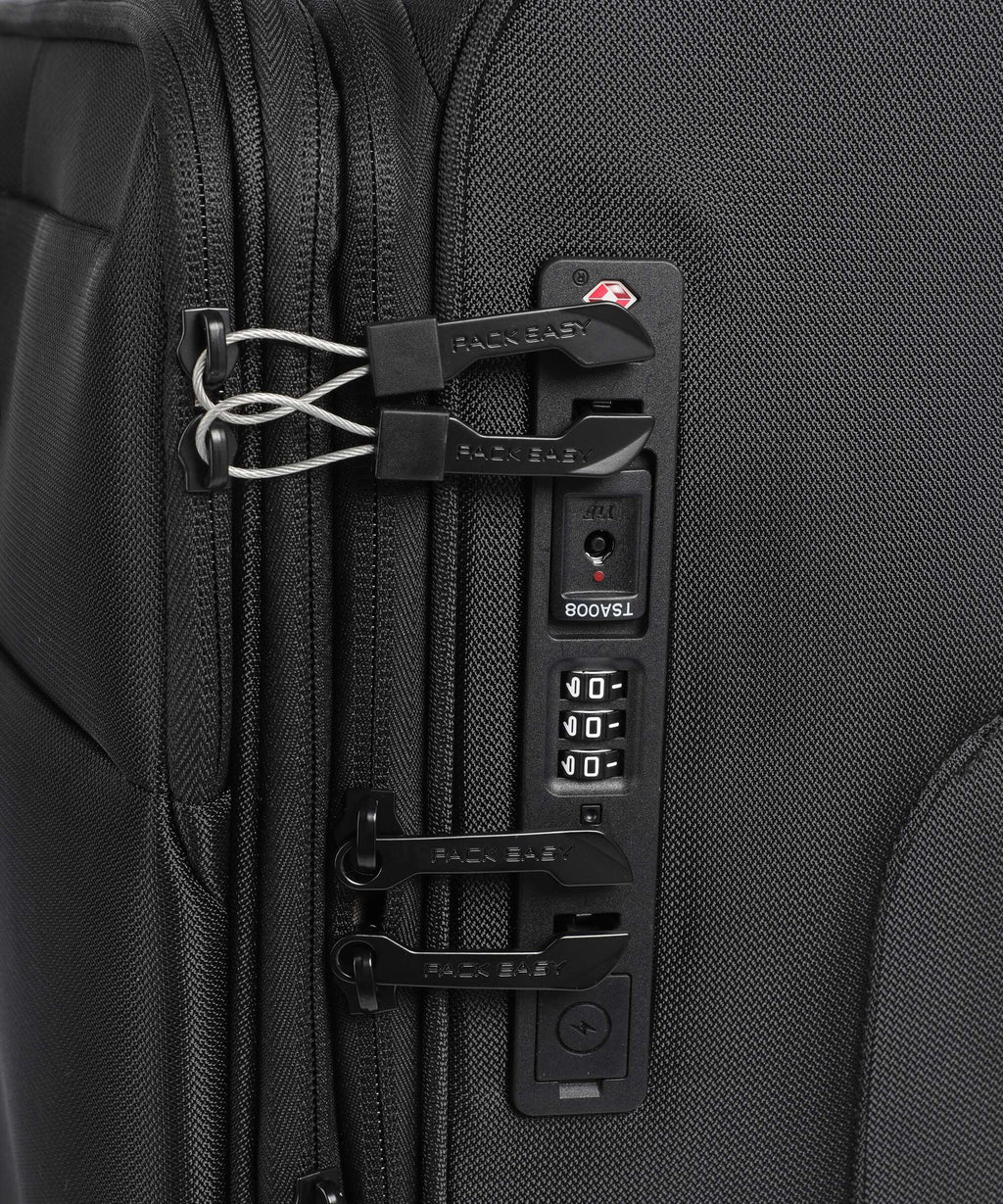 Pack Easy GoUp Spinner (4 wheels) black