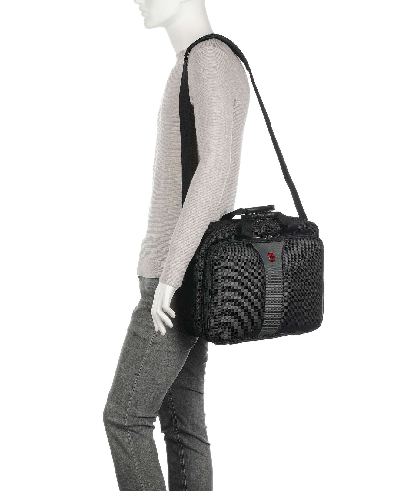 Wenger Icons Legacy Briefcase black grey