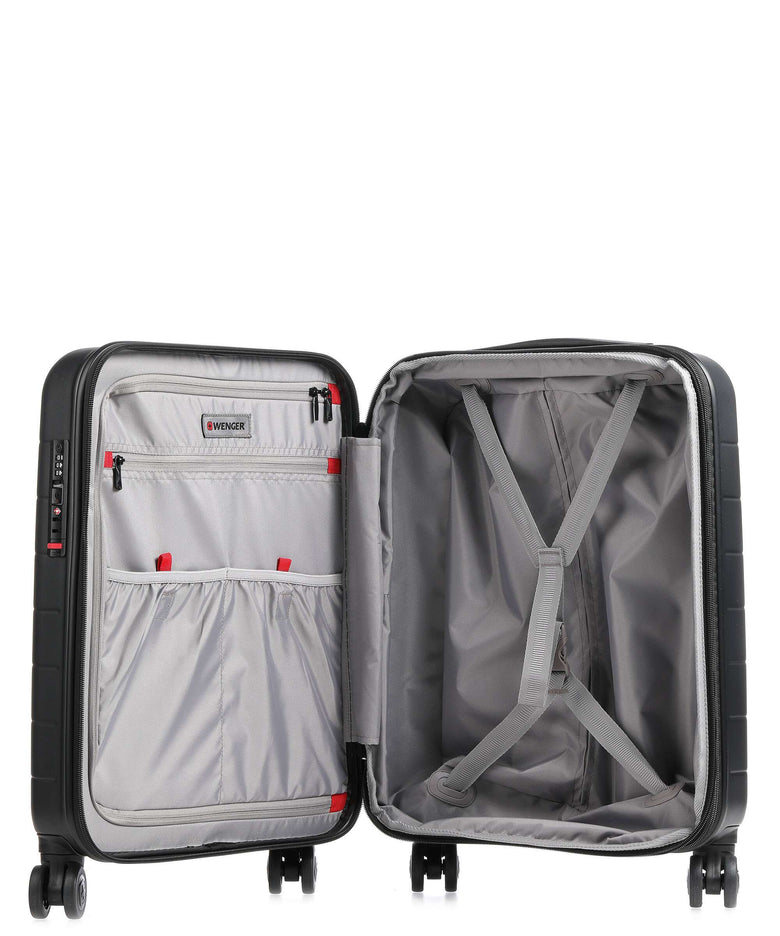 Wenger Syntry Spinner (4 wheels) black/heather grey