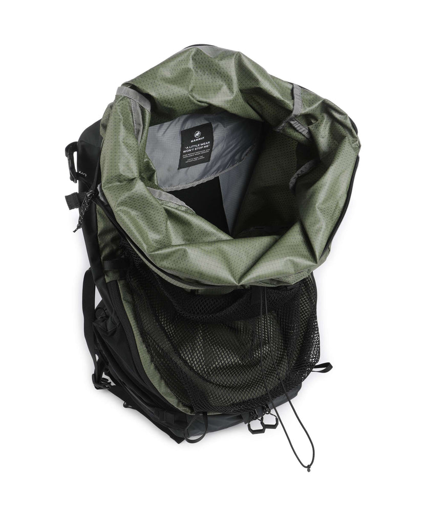 Mammut Ducan Spine 70-80 Trekking backpack marsh/black