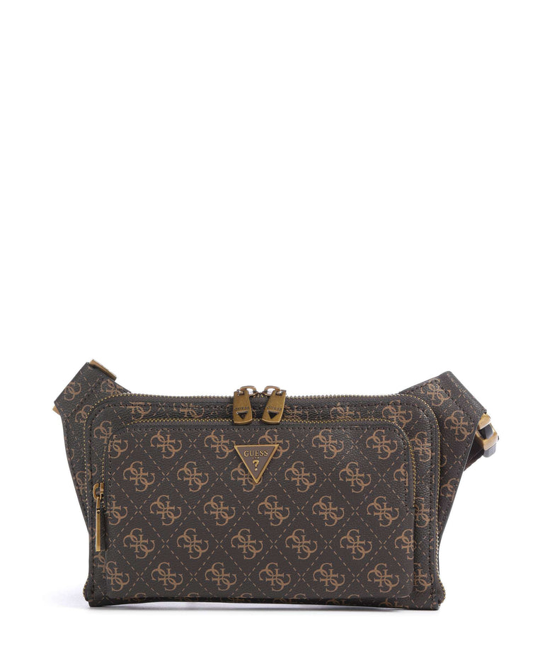 Guess Milano 4G Eco Fanny pack brown/ochre