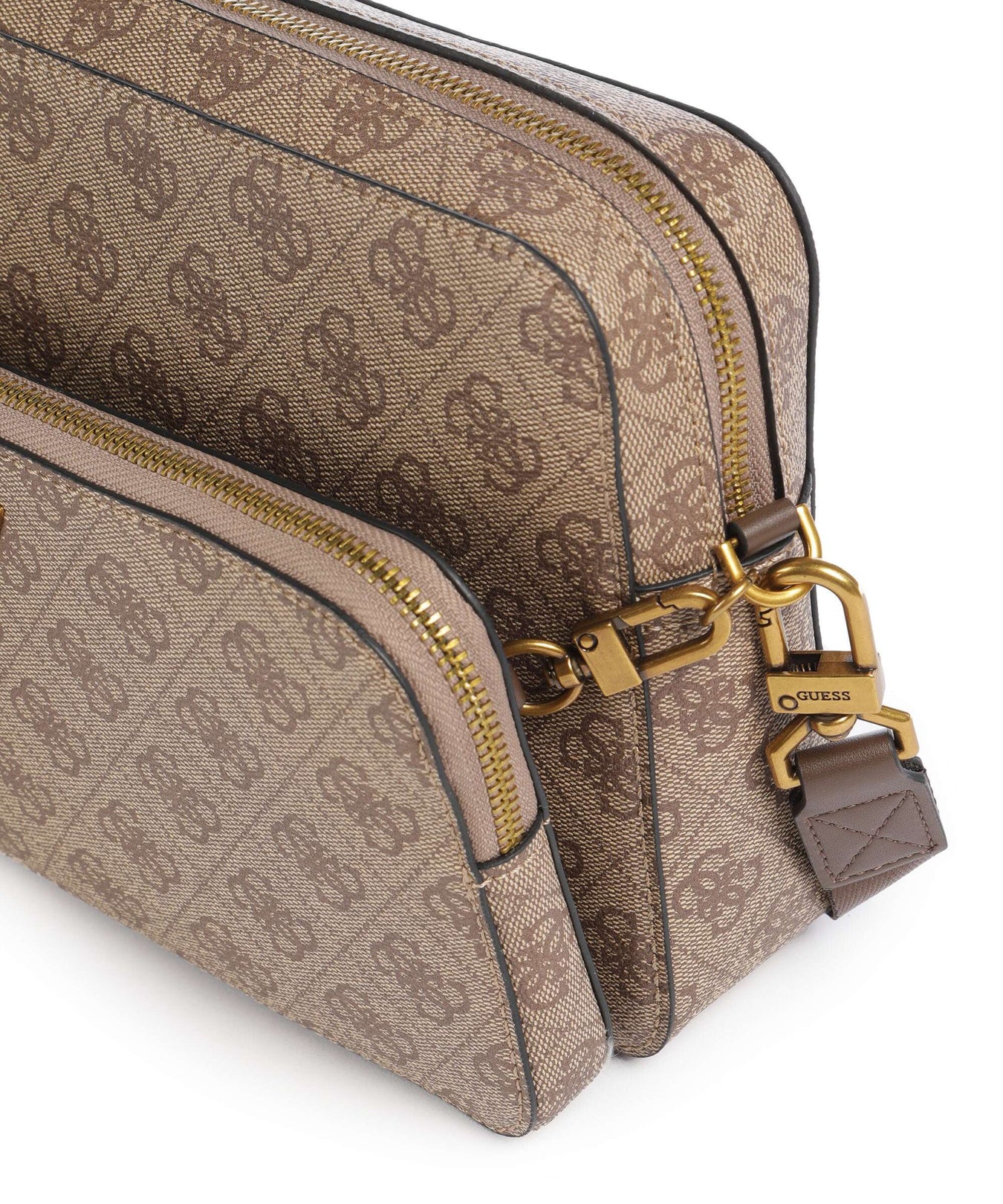 Guess Milano Crossbody bag beige/brown/blue