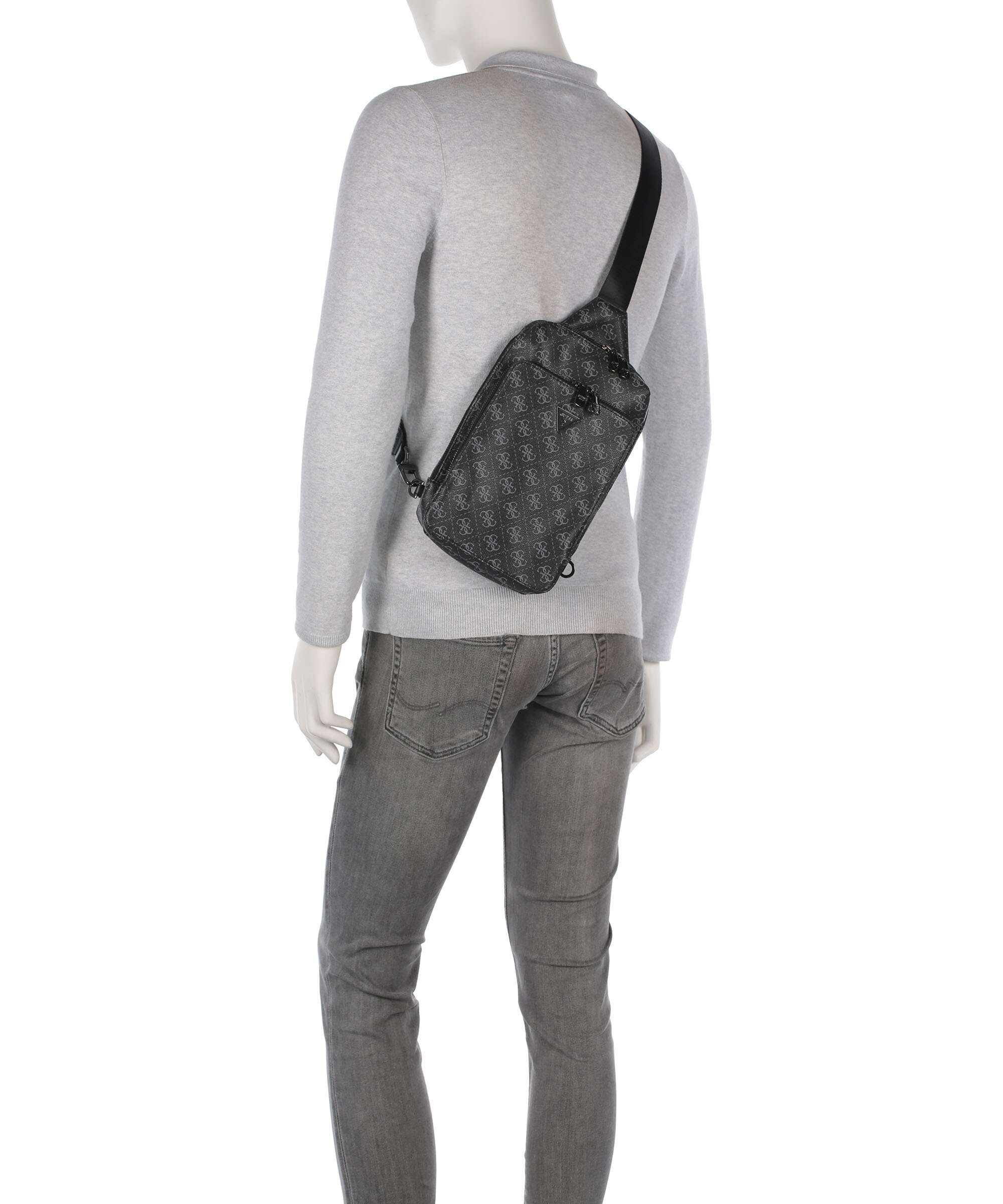 Guess Milano Sling bag dark black