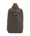 Guess Milano Sling taske brown/ochre/burgundy