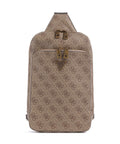 Guess Milano Sling bag beige/brown/blue