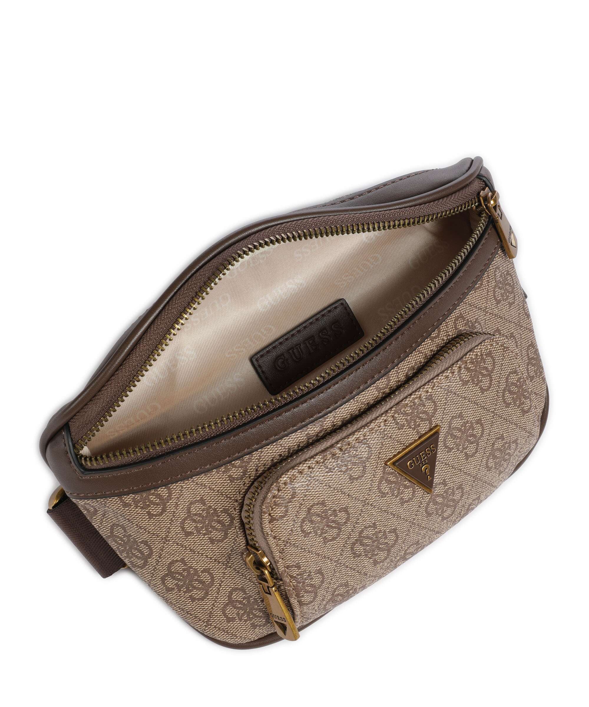 Guess Vezzola Eco Belt bag beige/brown