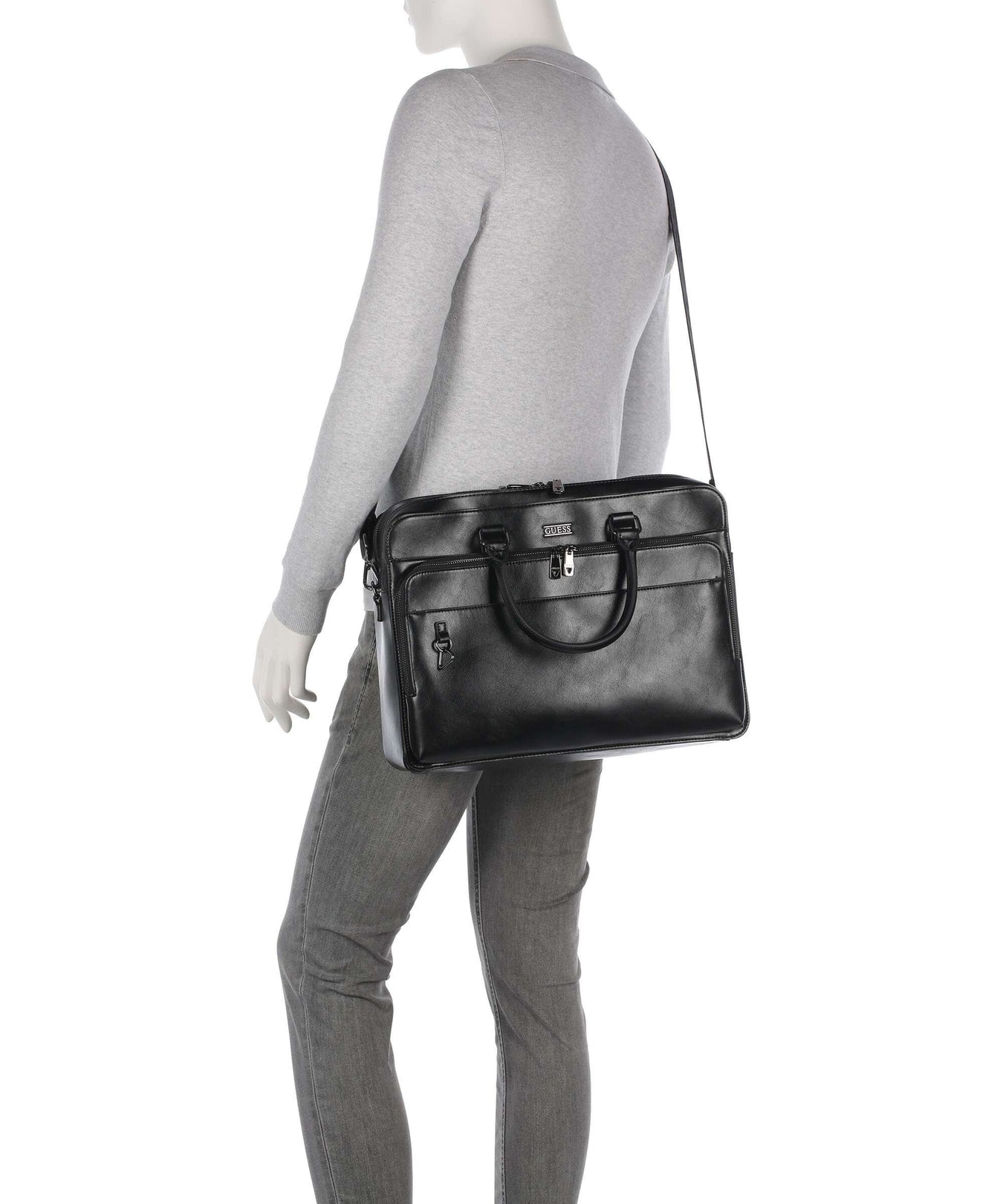 Guess Boston Briefcase black