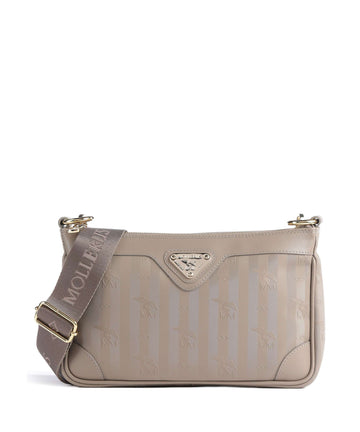 Maison Mollerus Vinerus Flums Crossover taske taupe/grau