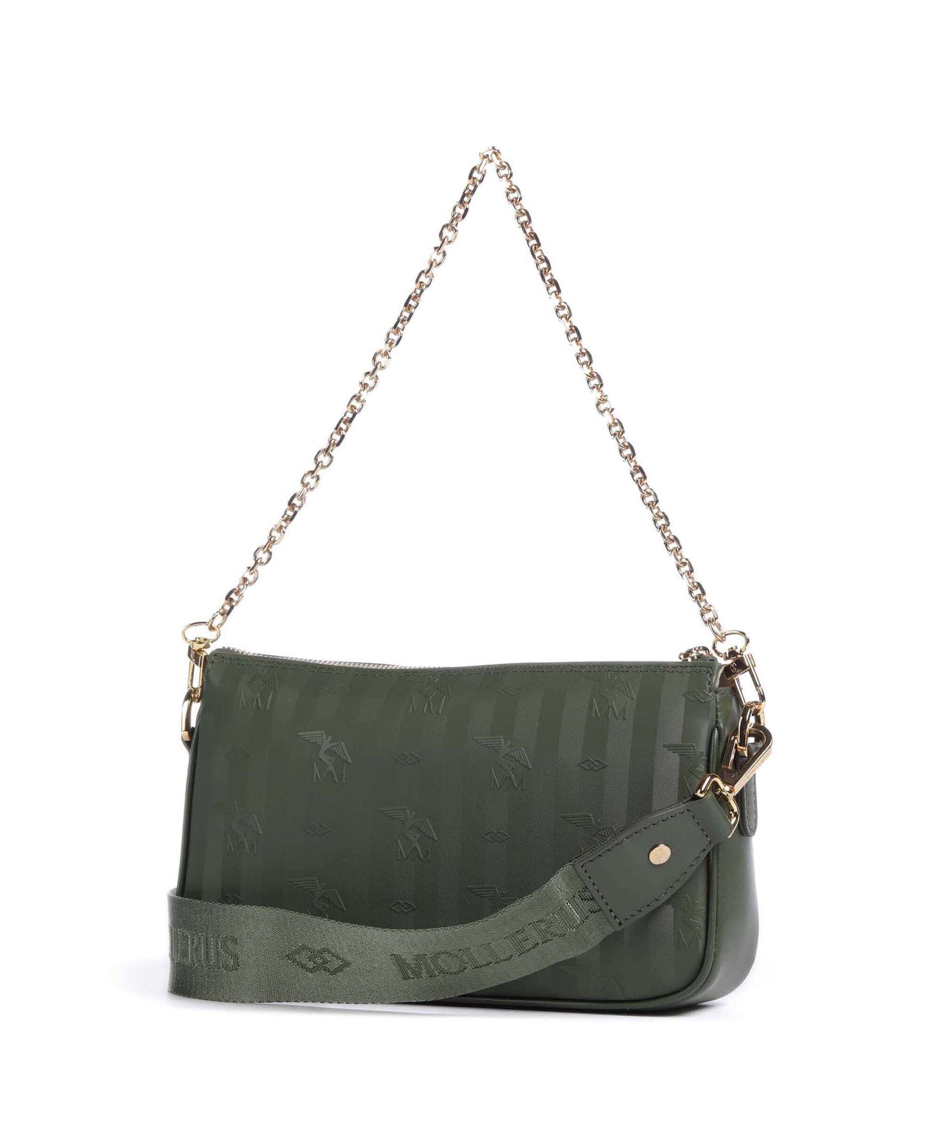Maison Mollerus Vinerus Zell Shoulder bag olive grün