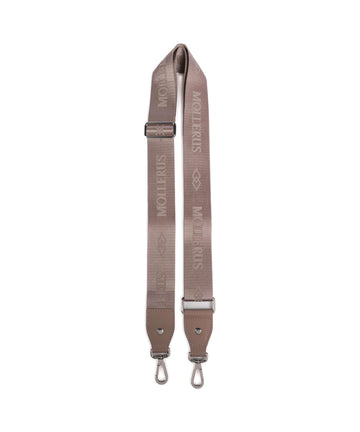 Maison Mollerus Aladdin Skulderrem rosé/silber