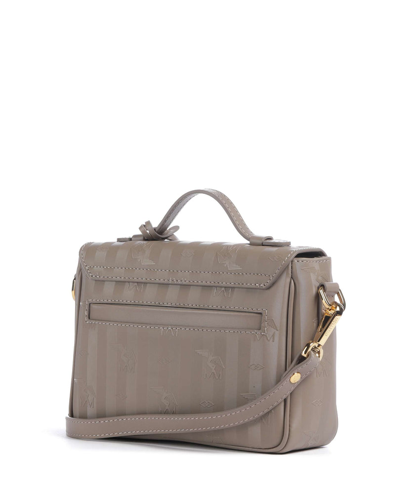 Maison Mollerus Vinerus Meyrin Crossbody bag taupe grau