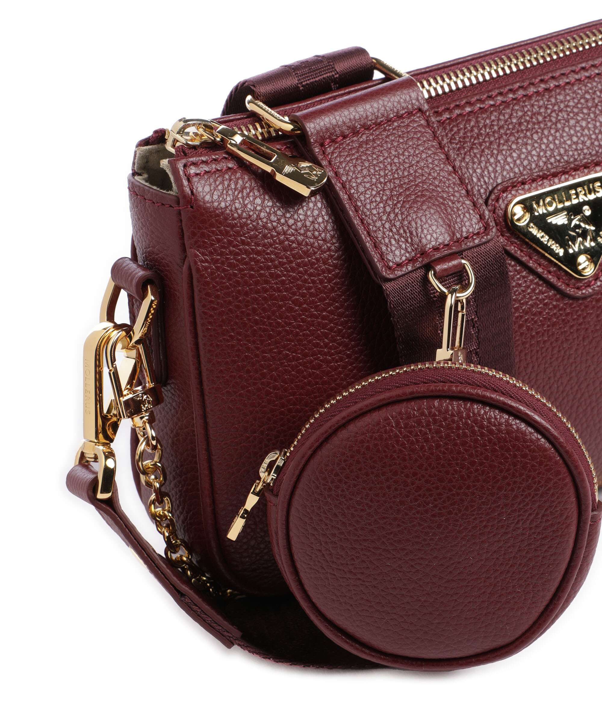 Maison Mollerus Zell Crossbody bag antique rot