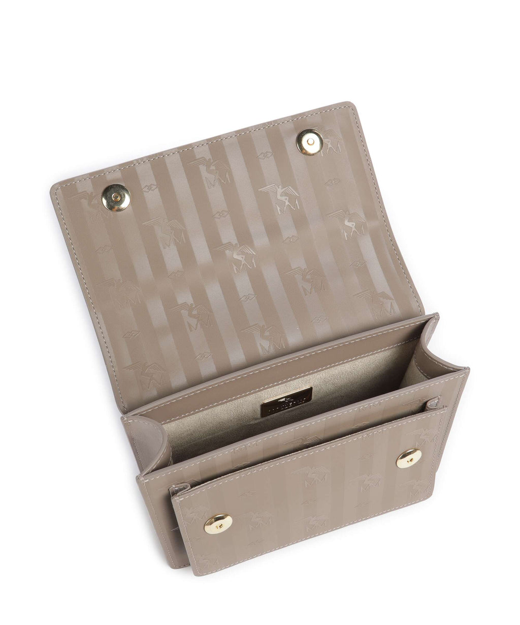 Maison Mollerus Vinerus Ursy Crossbody bag taupe grau