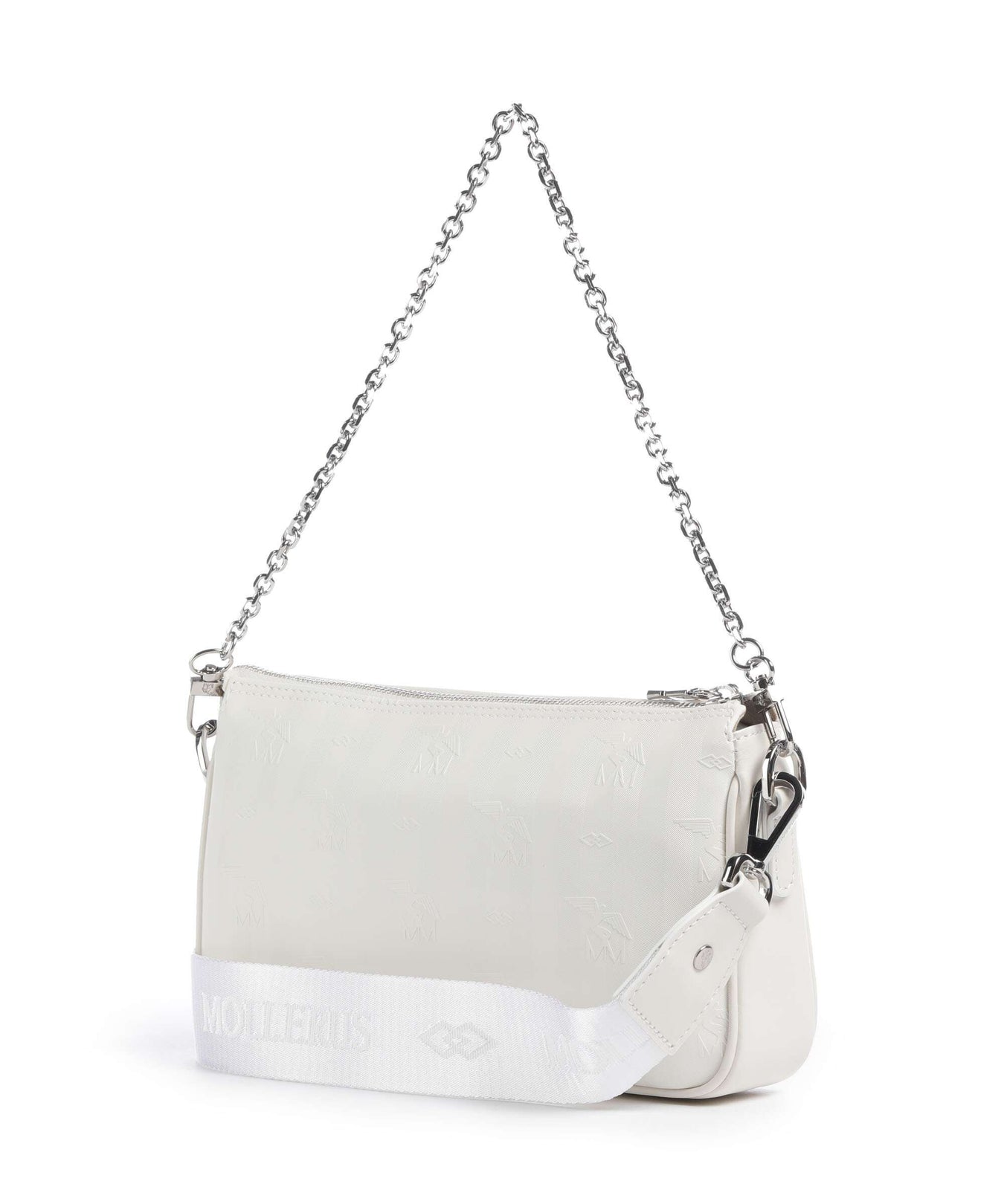 Maison Mollerus Vinerus Zell Shoulder bag snow weiss