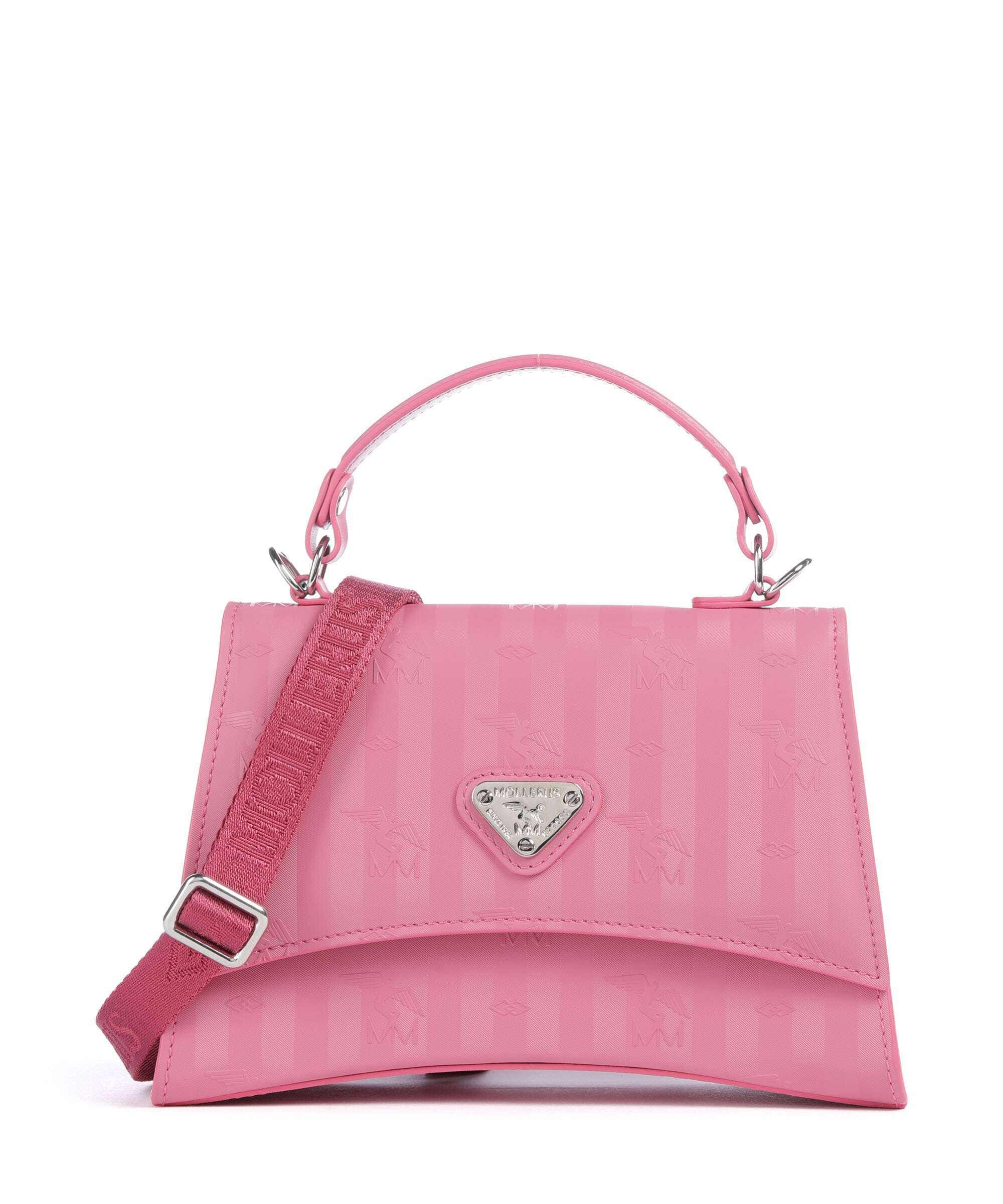 Maison Mollerus Vinerus Romont Handbag bubble pink