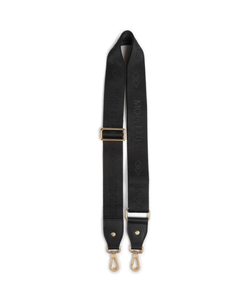 Maison Mollerus Aladdin Skulderrem classic schwarz