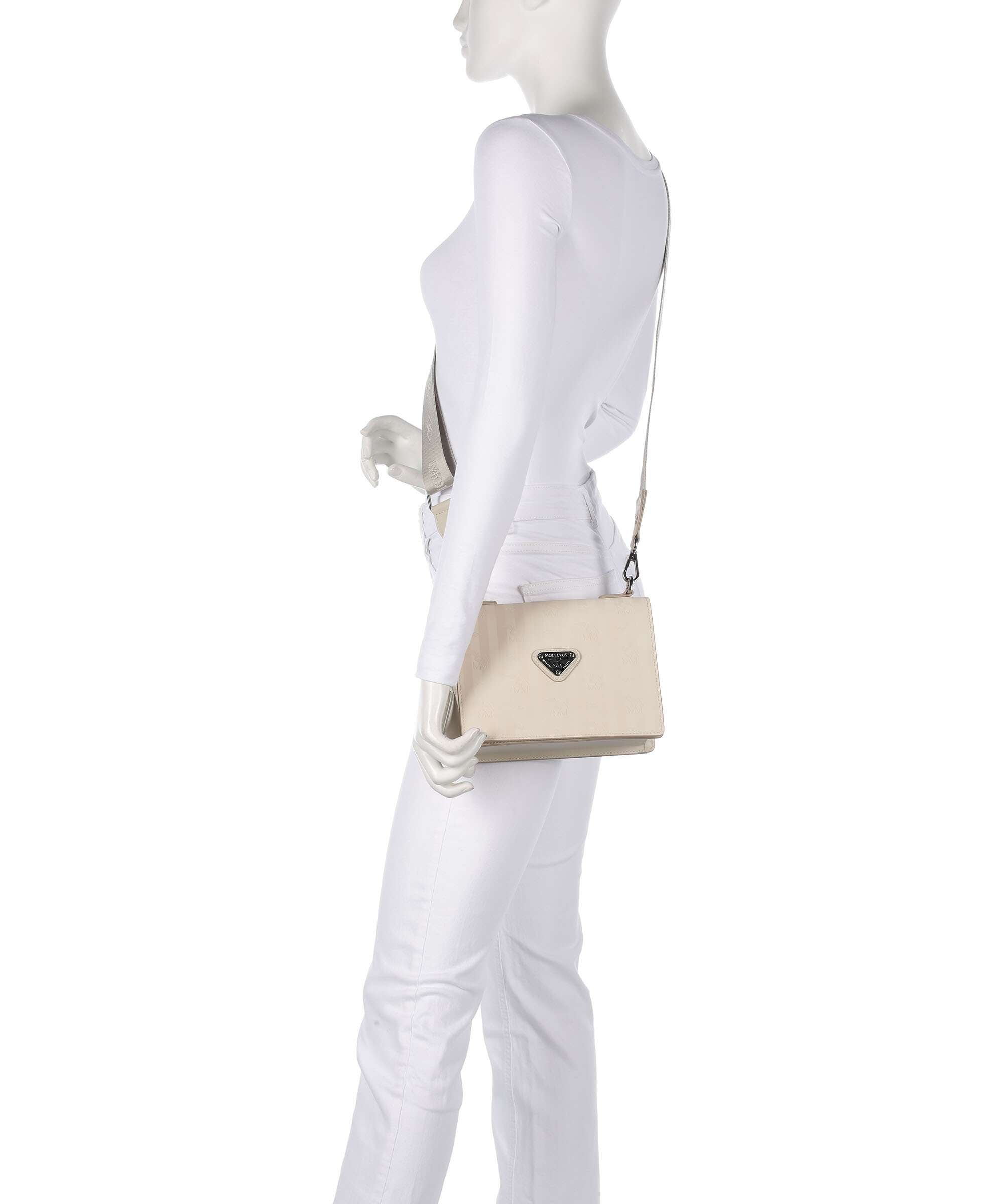 Maison Mollerus Vinerus Melide Crossbody bag pearl