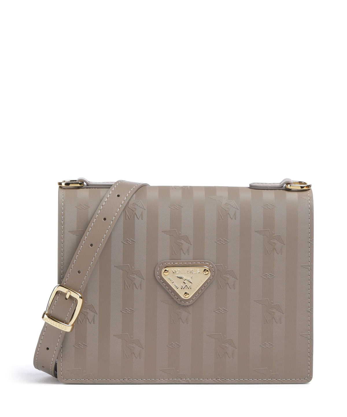 Maison Mollerus Vinerus Melide Crossbody bag taupe