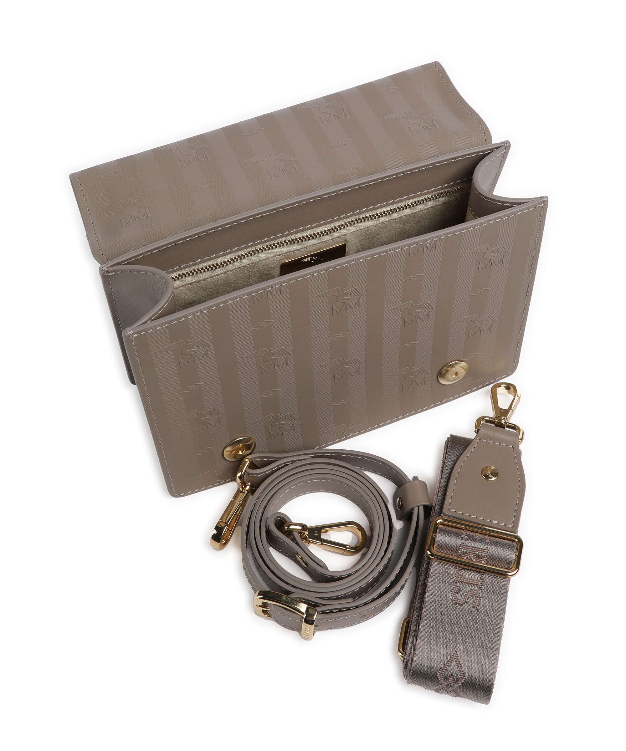 Maison Mollerus Vinerus Melide Crossbody bag taupe