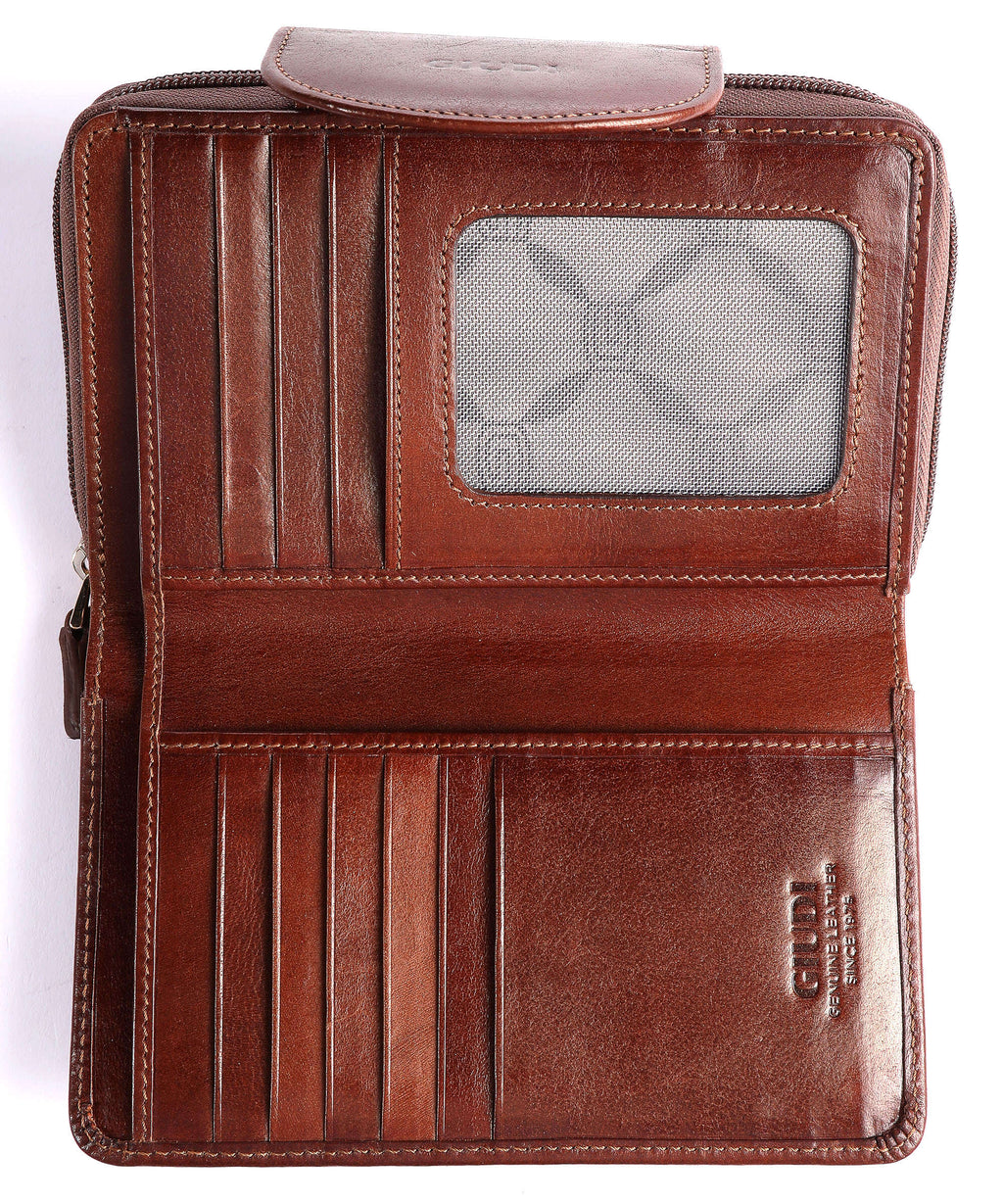 Giudi Wallet brown