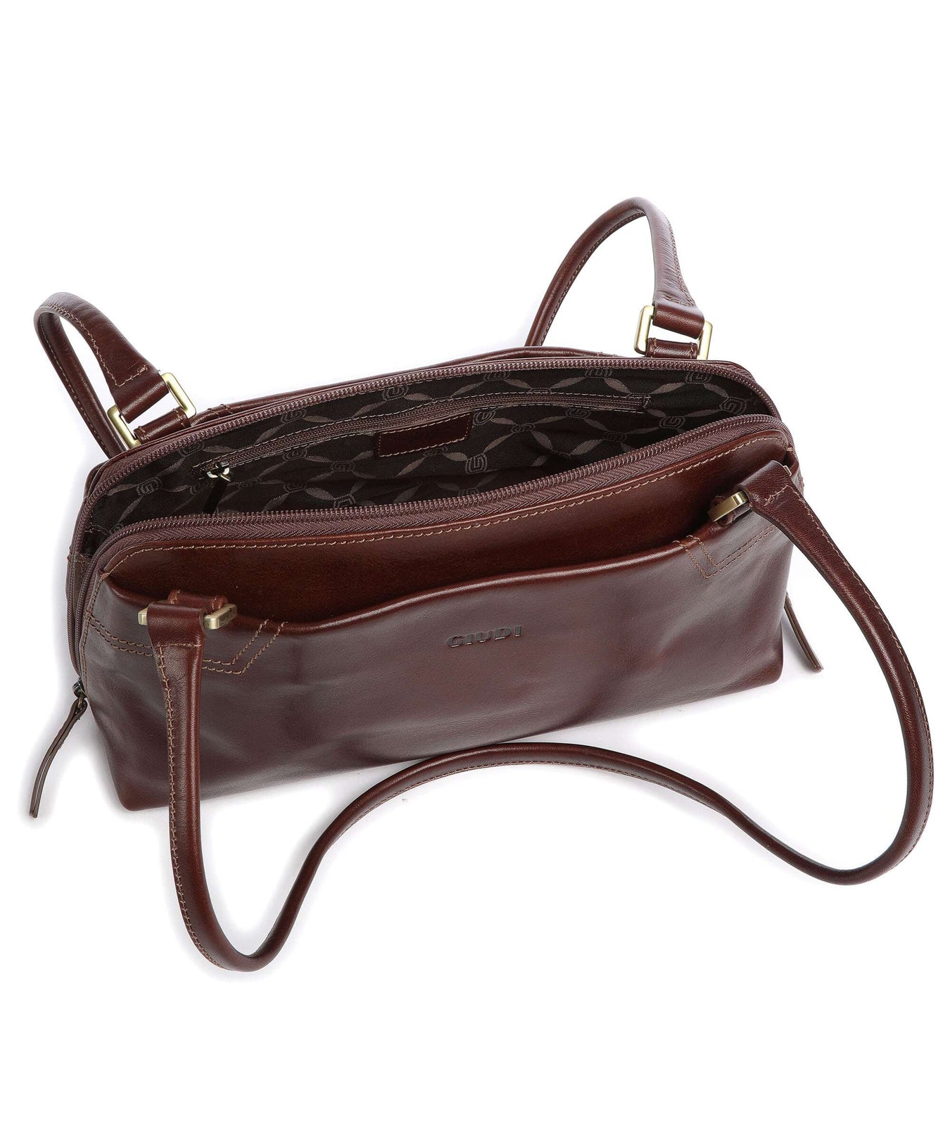 Giudi Single Tracollina Shoulder bag marrone