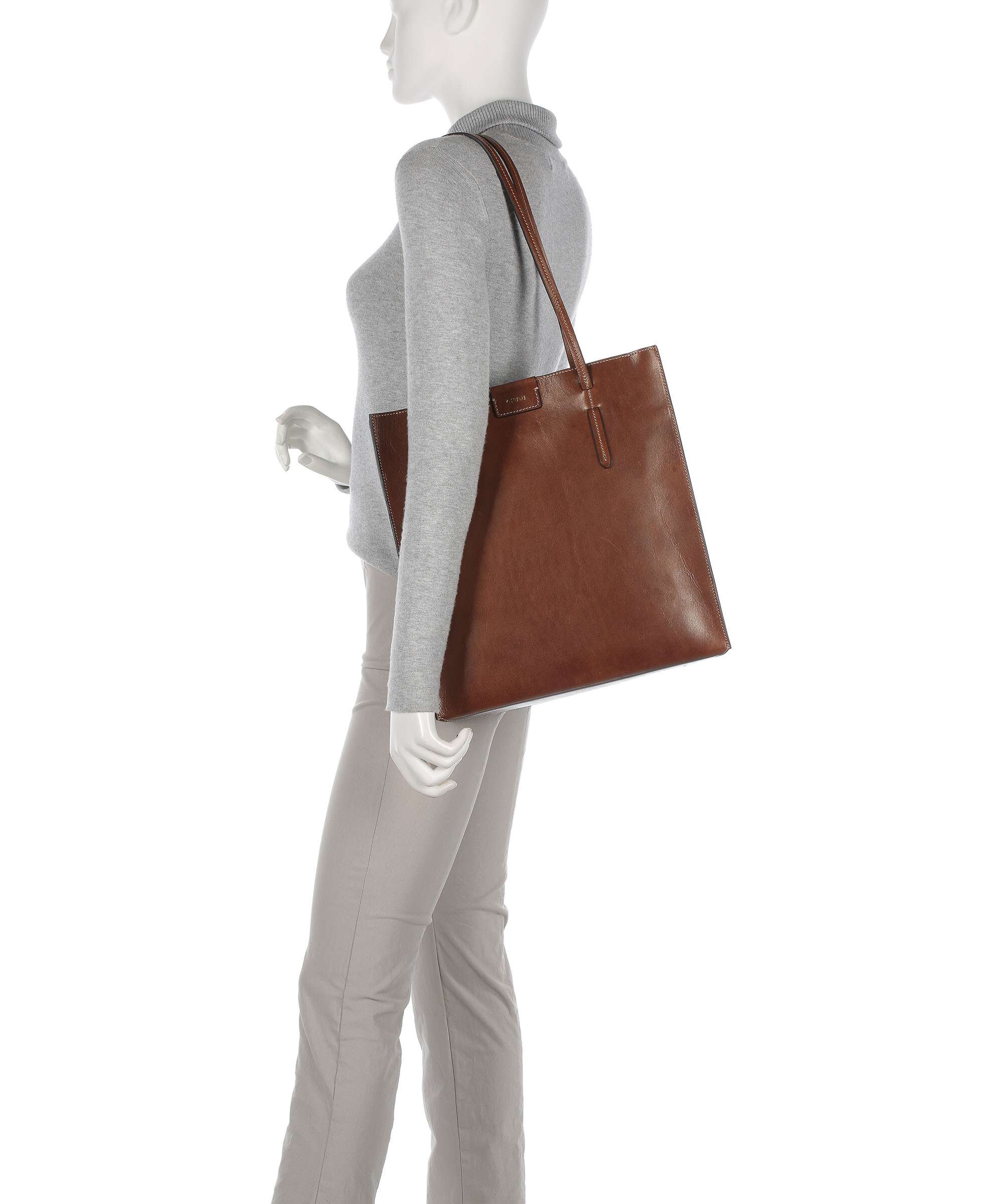 Giudi Romina Tote bag brown