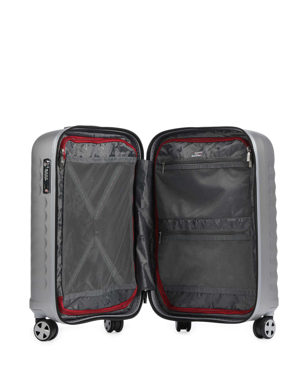 Roncato UNO Premium 2.0 Spinner (4 wheels) silver