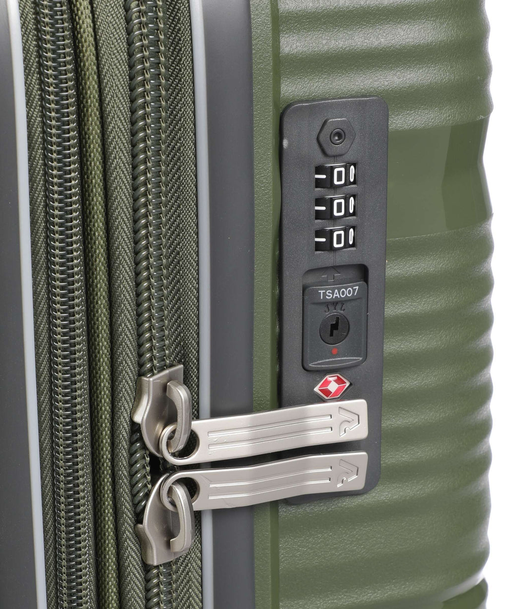 Roncato R-Lite Spinner (4 wheels) verde militare