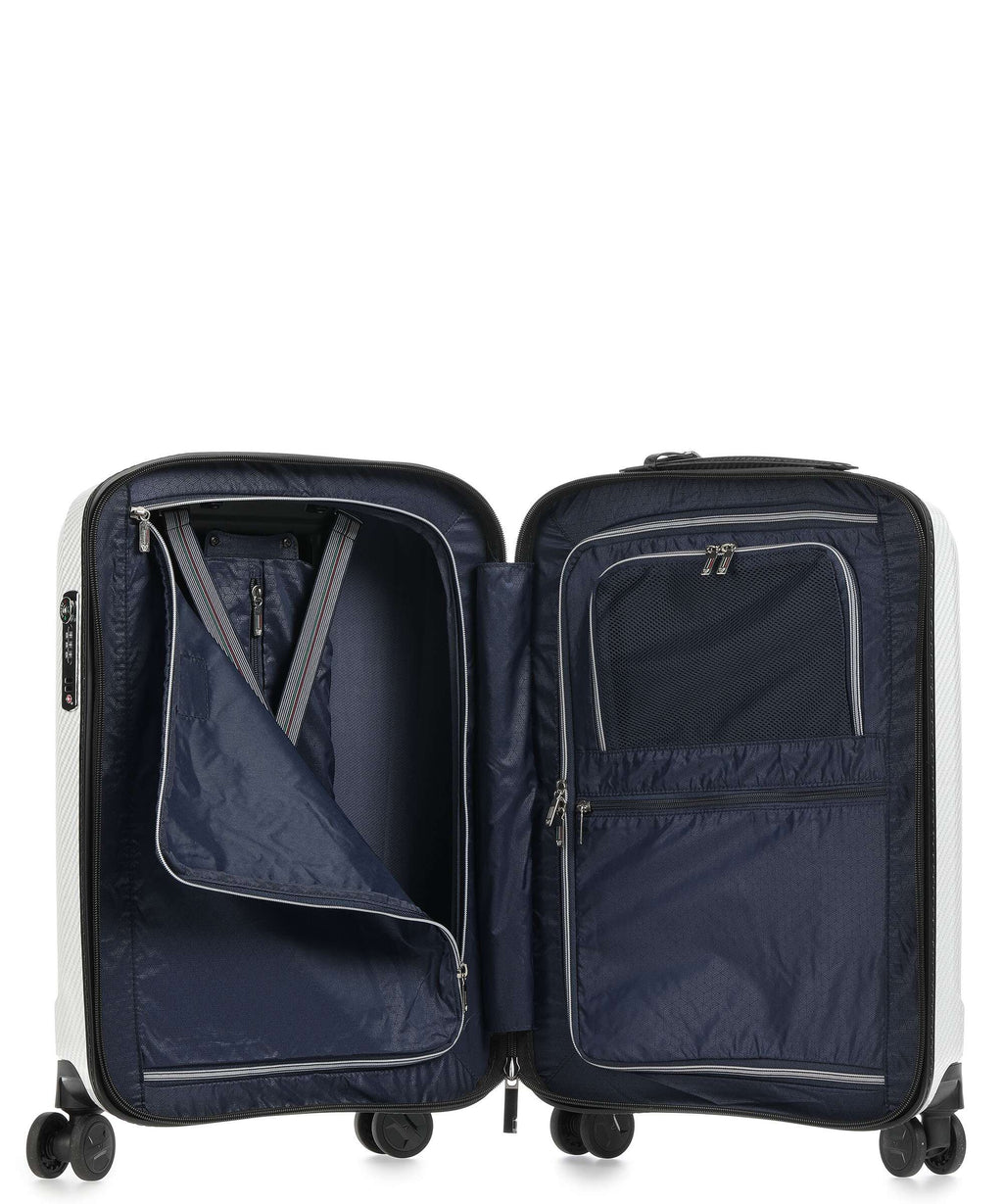 Roncato We Are Glam Spinner (4 wheels) bianco/nero