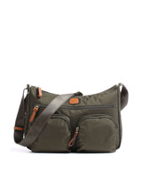 Brics X-Collection Skuldertaske olive