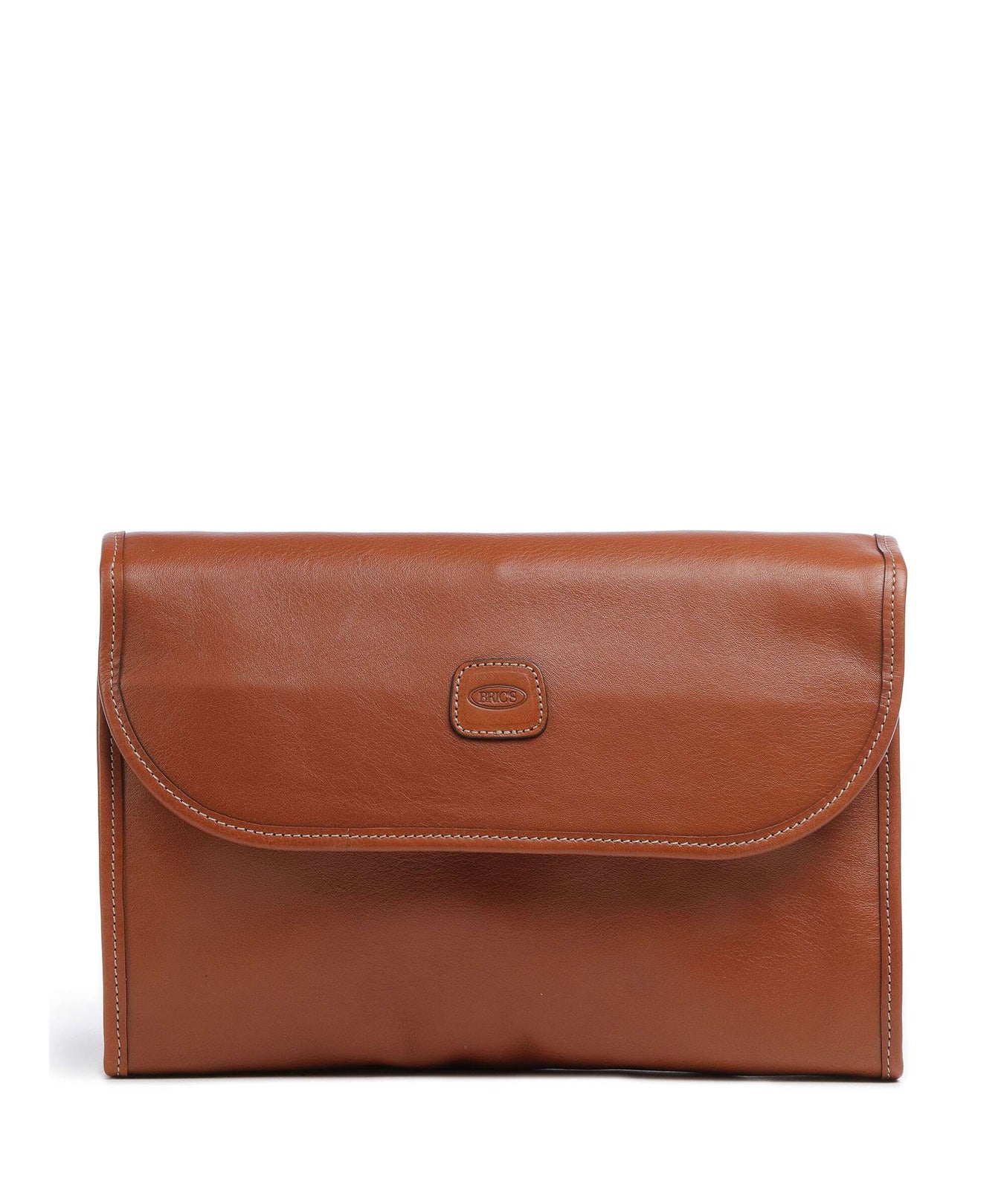 Brics Life Pelle Toiletry bag cognac