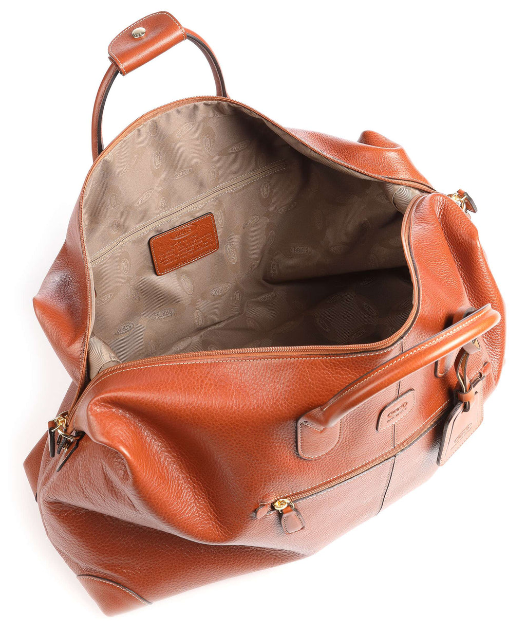 Brics Life Pelle Weekend bag leather