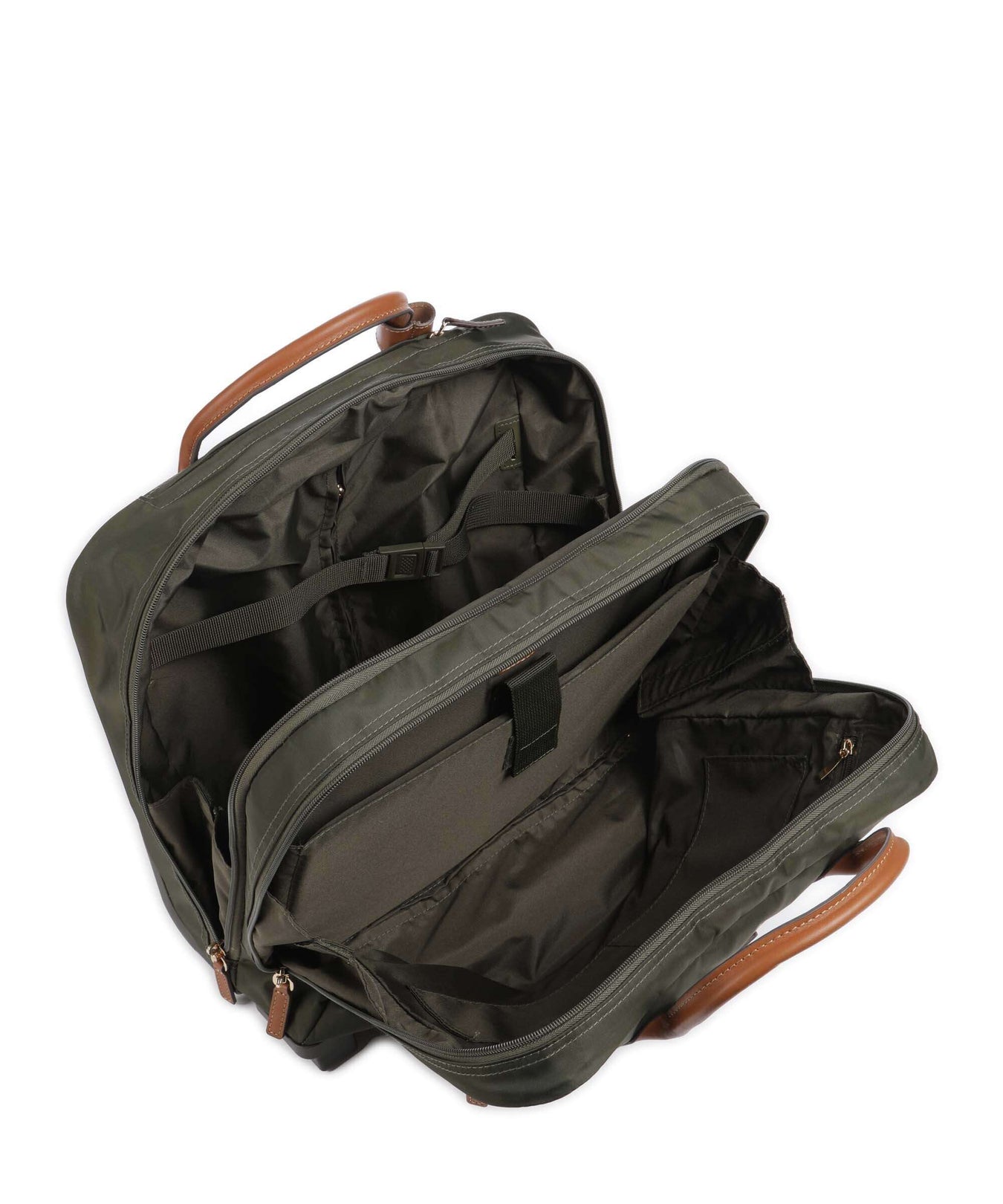 Brics X-Collection Rolling briefcase olive