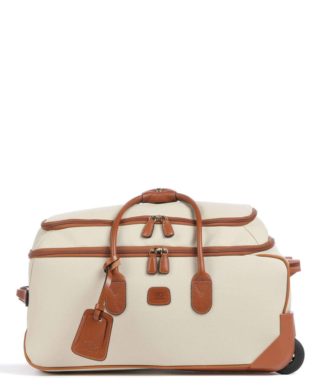 Brics Firenze Travel bag with wheels cream