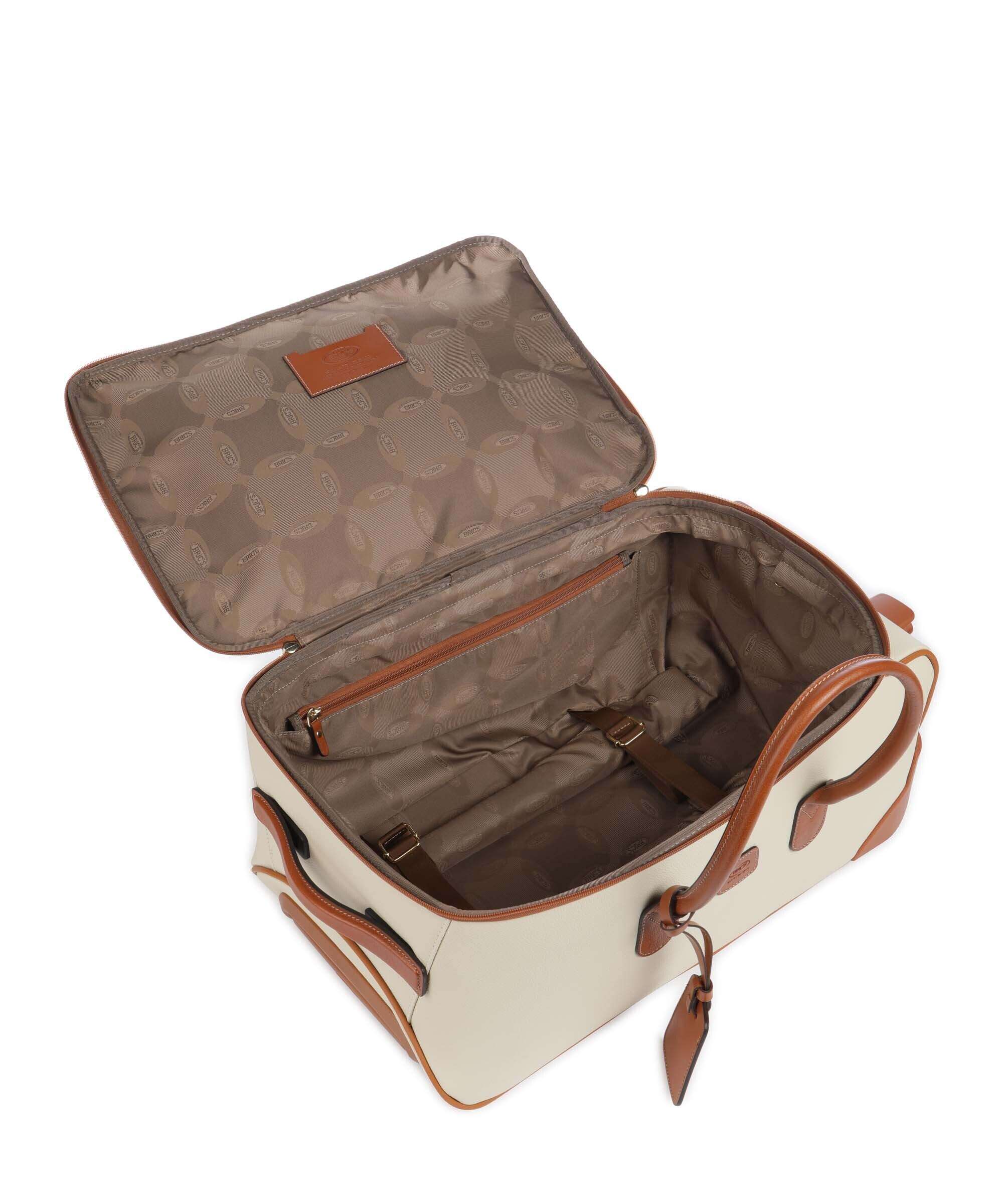 Brics Firenze Travel bag with wheels cream