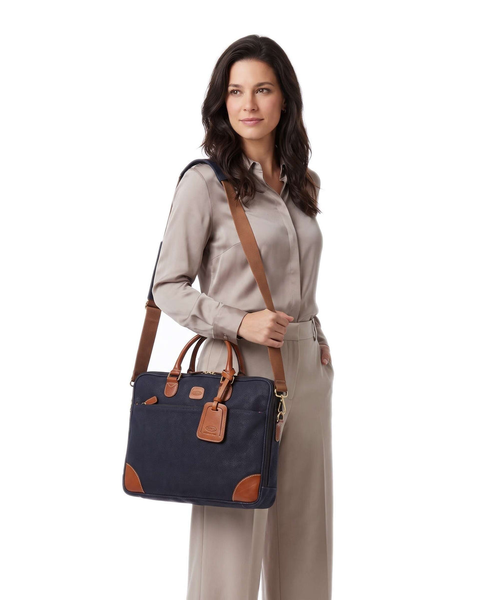 Brics Life Briefcase blue