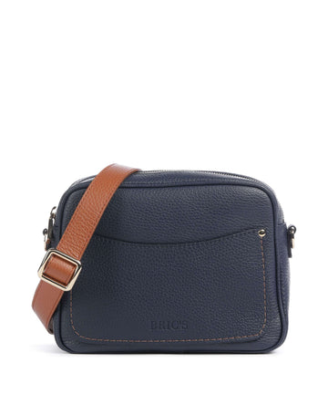 Brics Gondola Magnolia Crossover taske night blue/caramel
