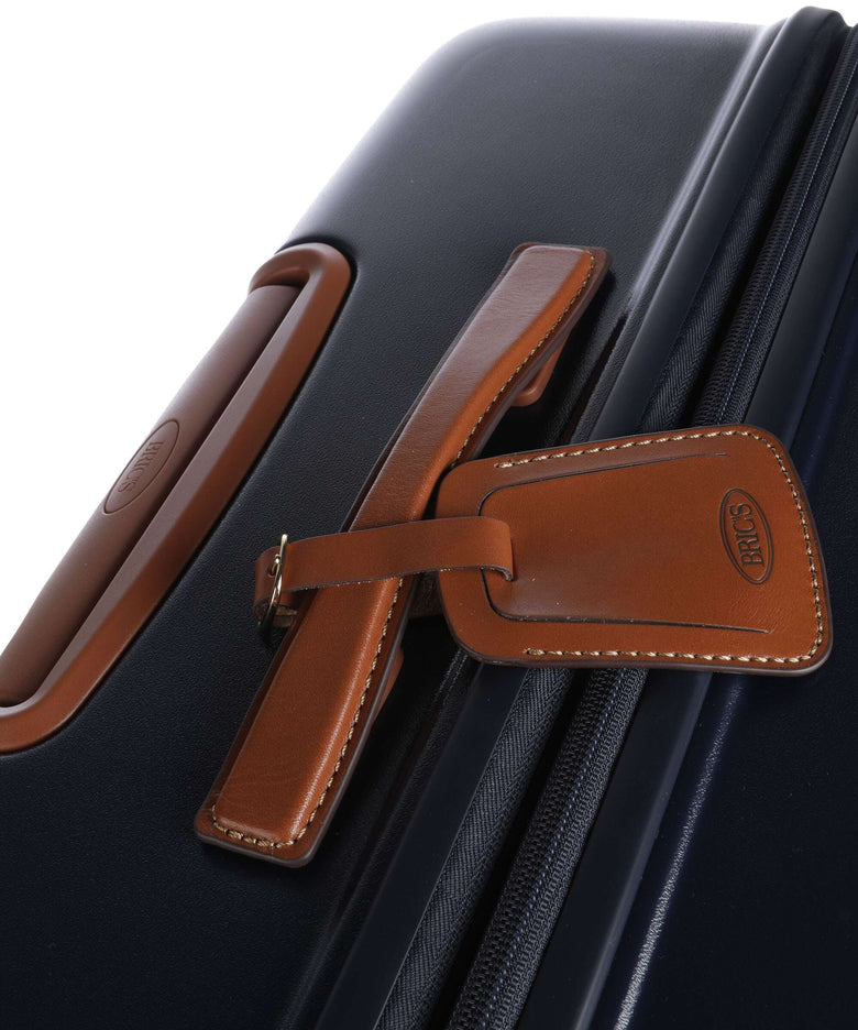 Brics Bellagio Spinner (4 wheels) blue/tan