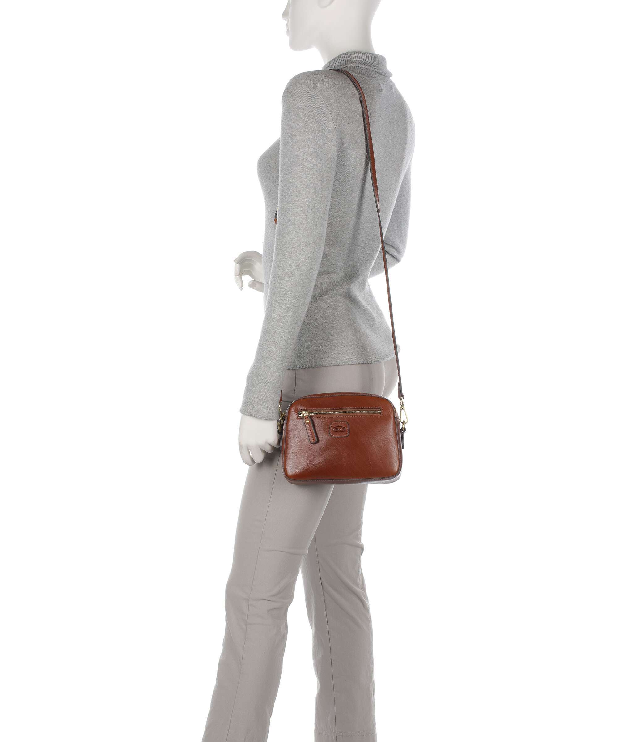 Brics Volterra Modell Crossbody bag tobacco