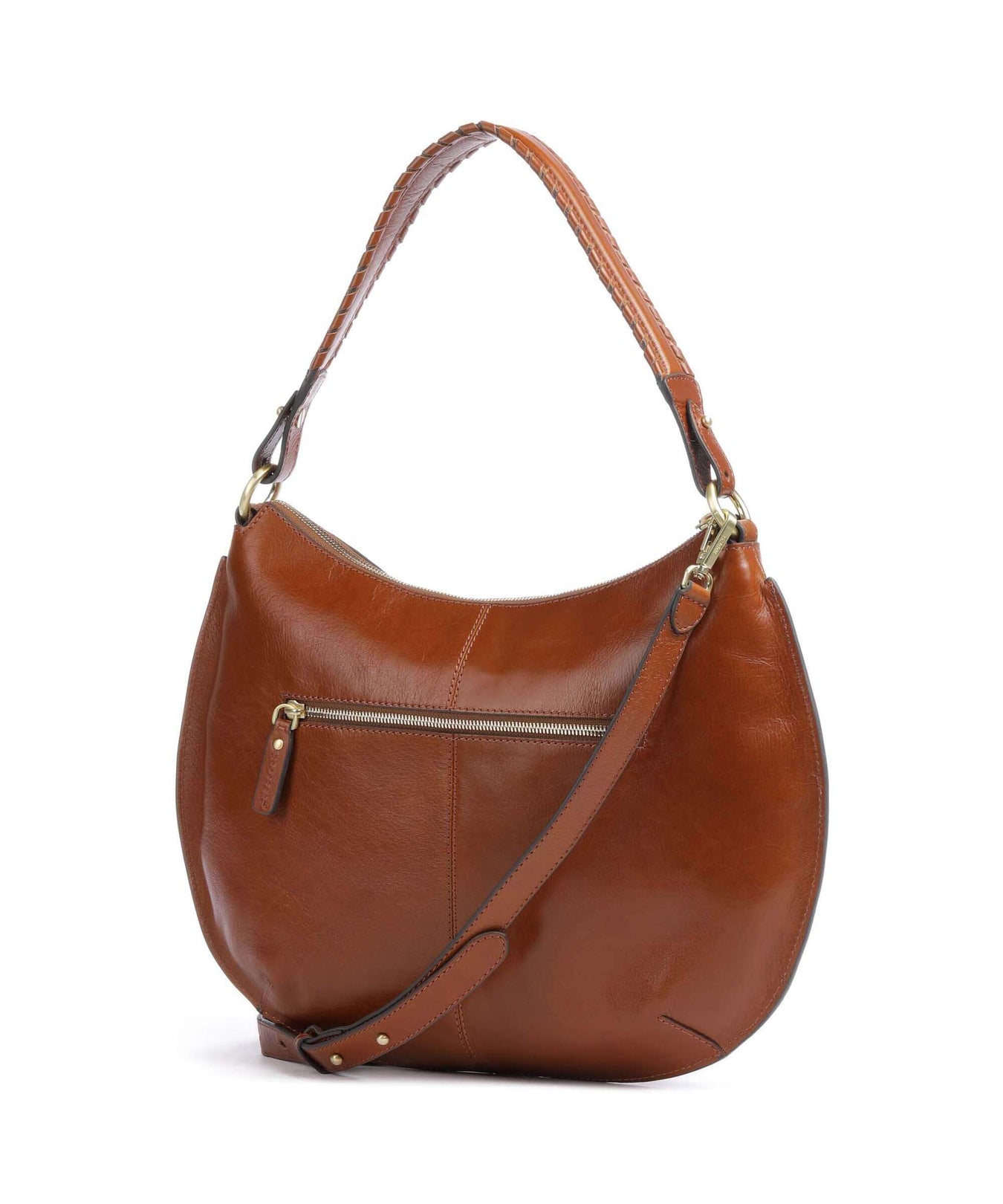 Brics Volterra Hobo bag tobacco