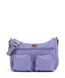 Brics X-Collection Skuldertaske violet