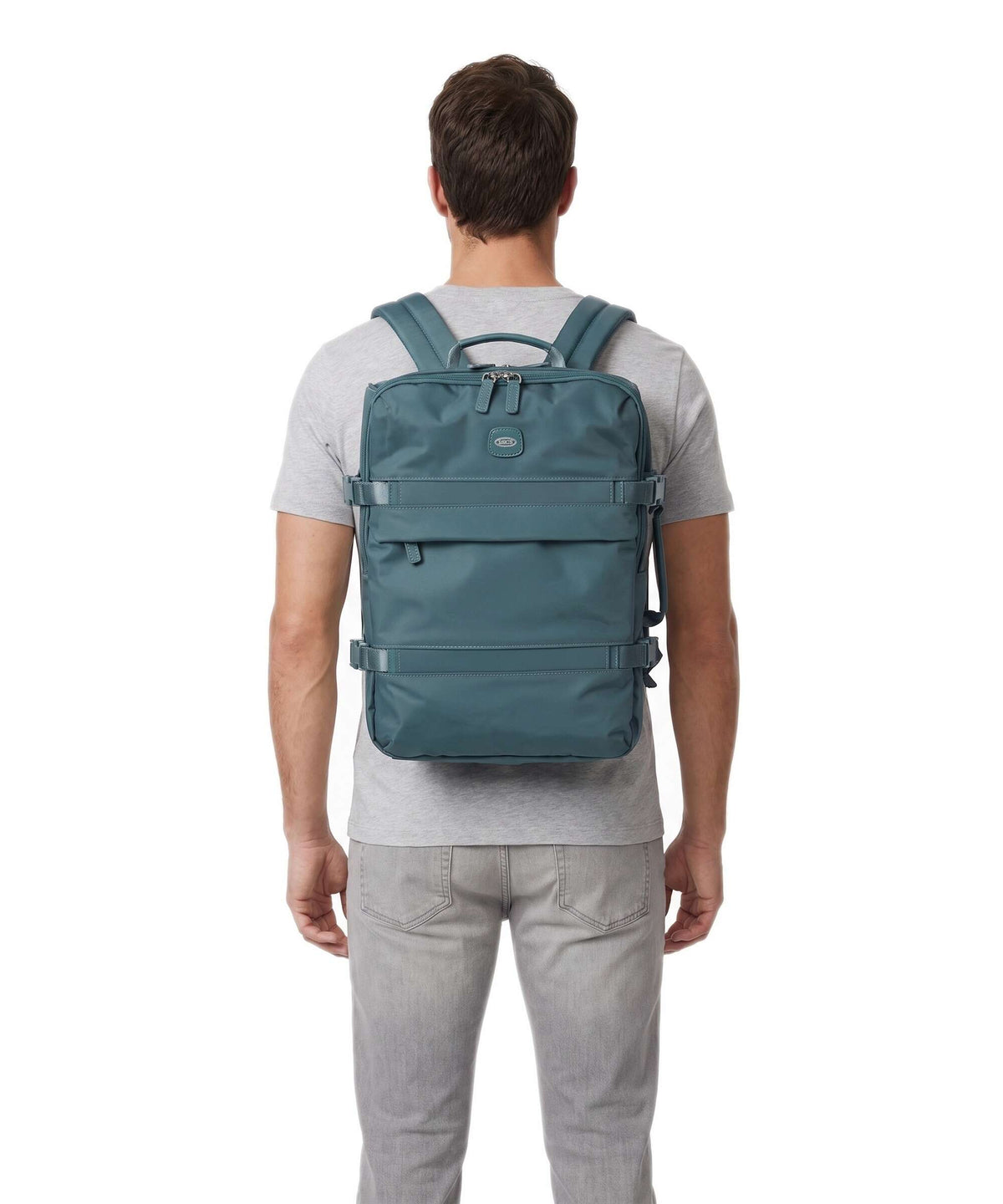 Brics Positano Soft Travel backpack sea green