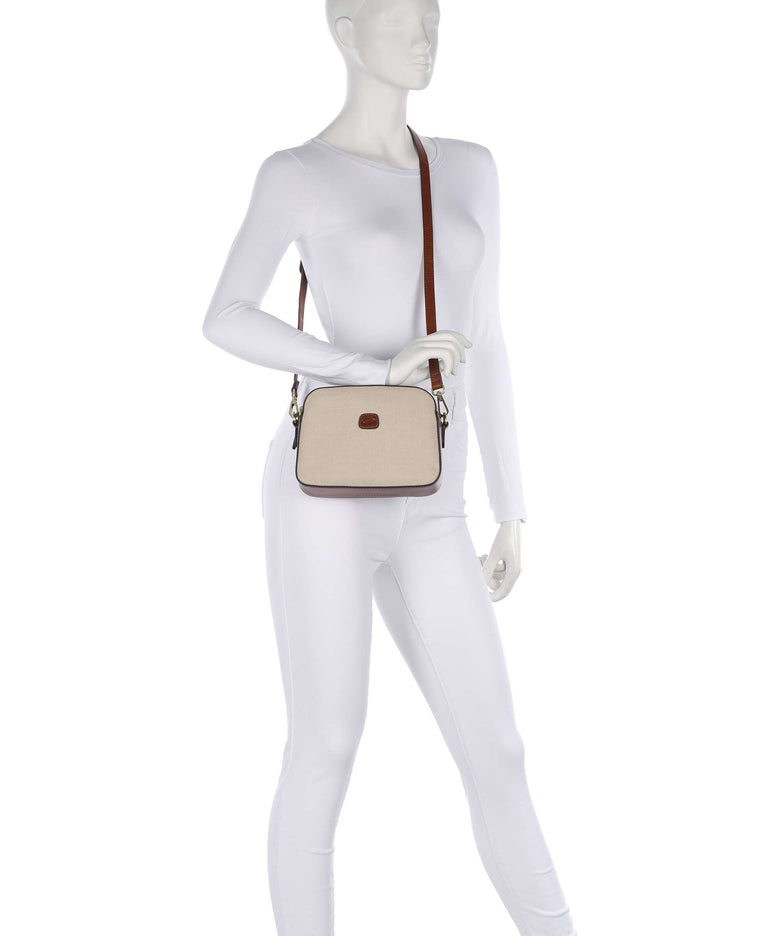 Brics Volterra Crossbody bag cappuccino