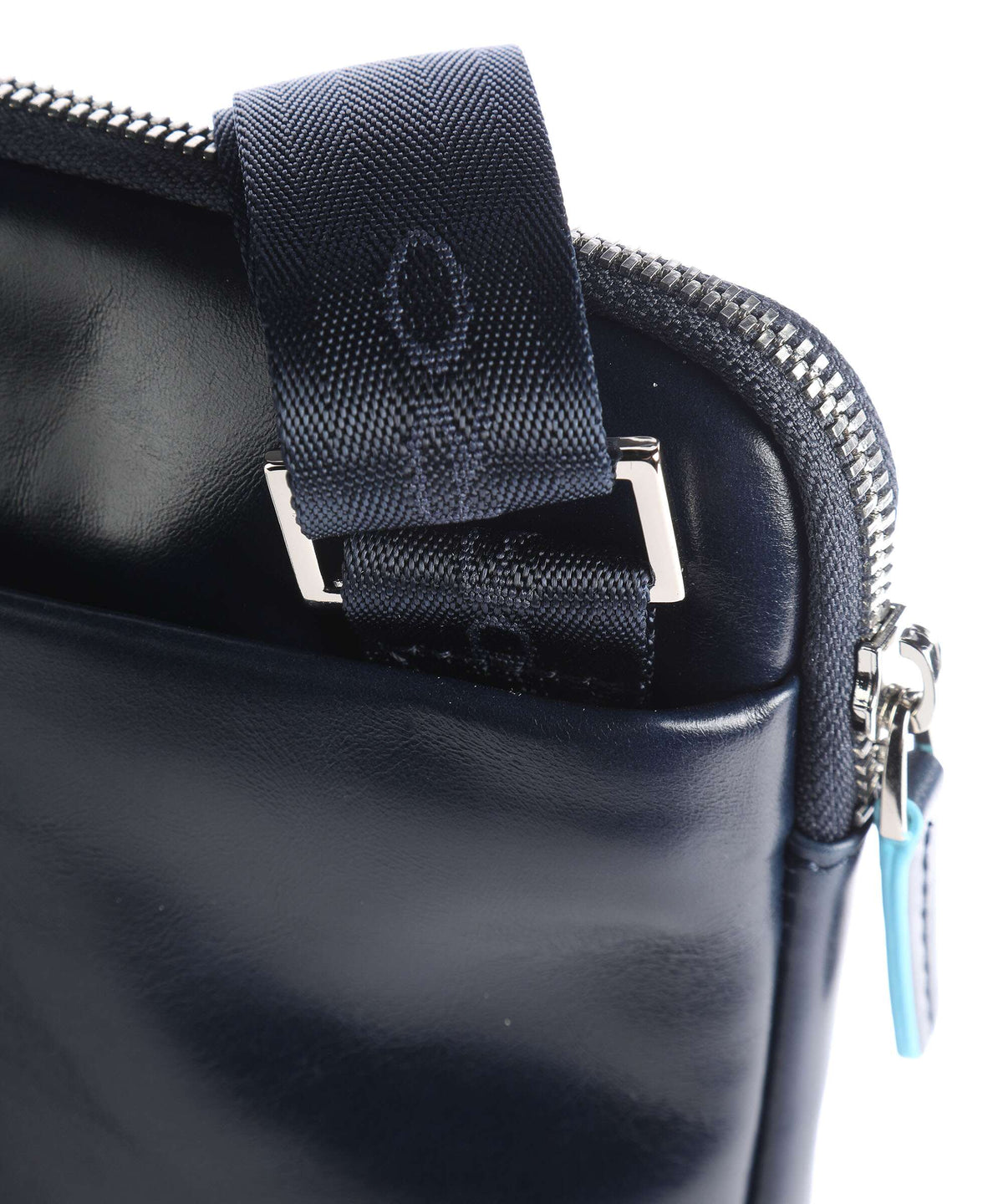 Piquadro Blue Square Crossbody bag blu