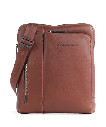 Piquadro Black Square Crossover taske cuoio